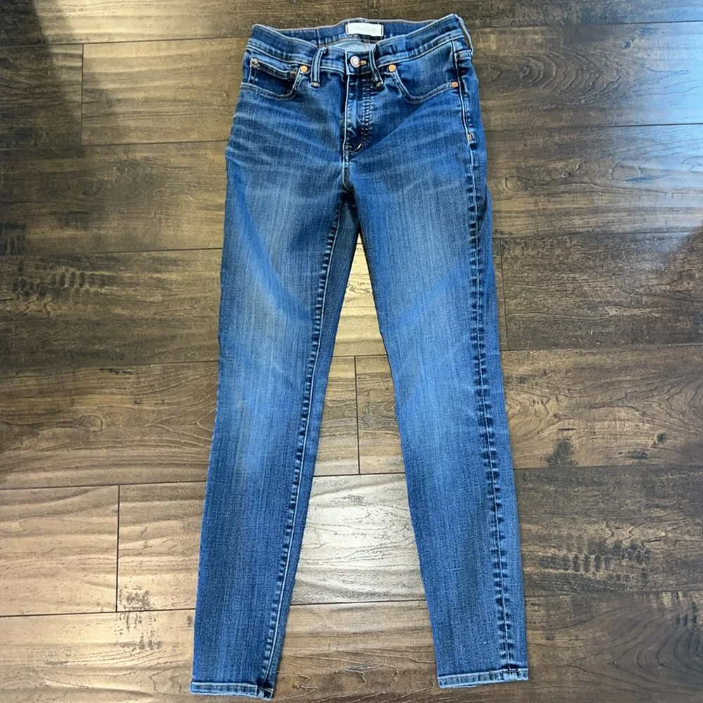 Madewell 9” High Rise Skinny Jeans - Picture 2 of 6